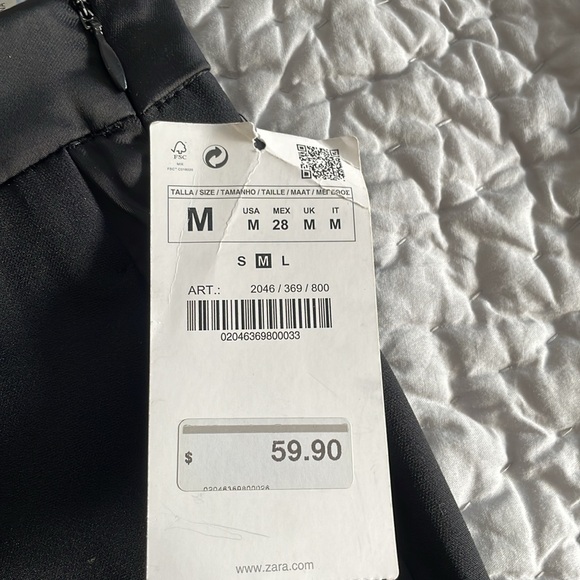 Zara Tuxedo style pants - NWT - Picture 5 of 5